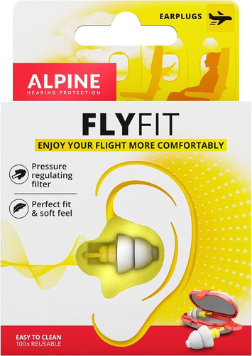 Tapones Para Oídos Flyfit, Viaja En Avión Sin Dolor De Oidos