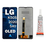 Modulo Pantalla Para LG K50s 2020 X540 Oled + Pegamento