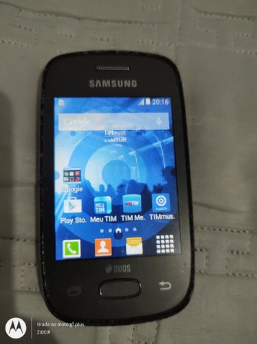 Smartphone Samsung Galaxy Poket 2 Chipes Entrada Pra Cartão 