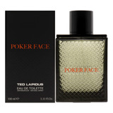 Ted Lapidus Poker Face Edt Spray Hombres 3.4 Oz