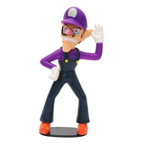 Boneco Waluigi Super Mario Bros Filme Action Figure 15cm