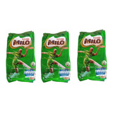 3 Bolsas De 400g Chocolate En Polvo Milo - Envio Gratis