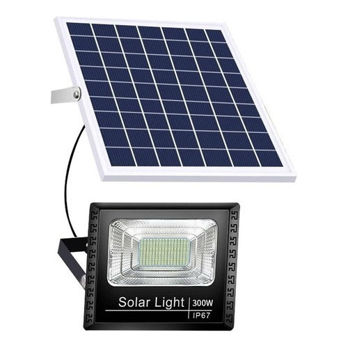 Foco Reflector Solar Interior Y Exterior 300w +control+panel