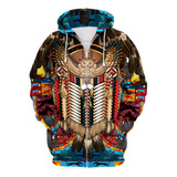 Indios Nativos Americanos Cosplay Sudadera9 Tenis