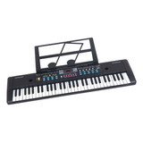 Piano Con Teclado, Piano Digital Con Soporte Para Hojas 61