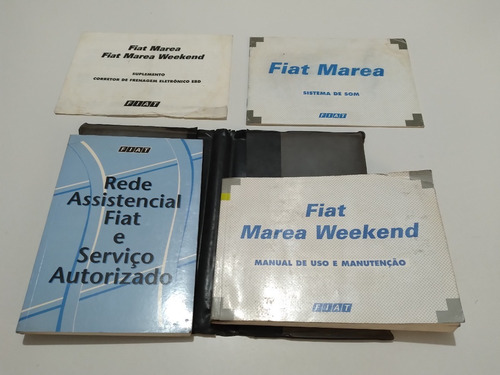 Manual Do Proprietario Marea Weekend/sx/elx/hlx 1999 Au