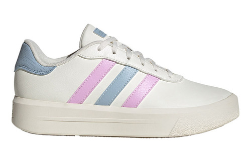 Tenis Lifestyle adidas Court Platform - Blanco