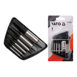 Juego Brocas Extractor De Tornillos Y Perno Cortado Yato 6pc