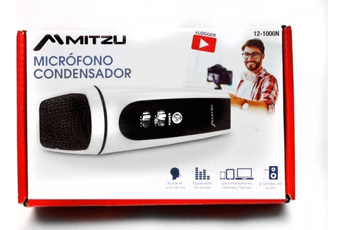 Microfono Condensador Conviertete En Vlogger Android/ios Pc