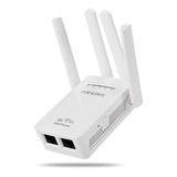 Repetidor Amplificador Señal Wifi 4antenas Rompemuros 2,4ghz