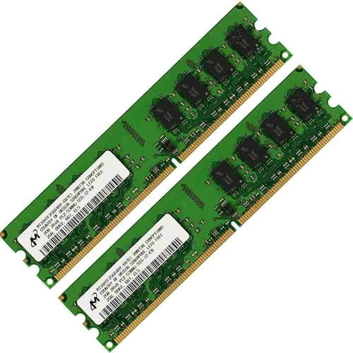 Micron Pc2-5300u Ddr2 - Memoria Dimm (4 Gb, 2 X 2 Gb), 667 M