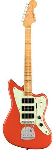 Fender Noventa Jazzmaster, Maple Fingerbaord, Fiesta Red