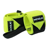 Munhequeira Nogue Neon Verde Crossfit Pullup Powerlifting