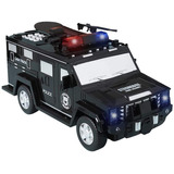 Hucha Alcancia Policial  Contraseña Luces Huella Hummer Ai39