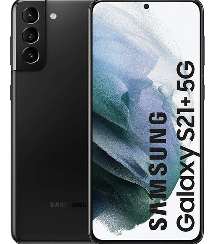 Samsung Galaxy S21 Plus 128gb Black+mica+ Cargador ( Gdo A)