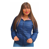 Chaqueta Mujer Doble Faz Ultra Liviana Plumas Importada Frio