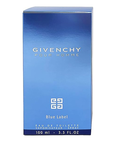 Givenchy Pour Homme Blue Label 3.4 Oz. Eau De Toilette Spray
