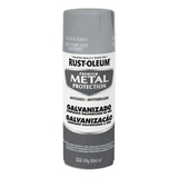 Rust-oleum 272126 Esmalte Gris 345 Ml 454 G Aerosol Metal Protection Galvanizado 