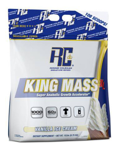 Proteina Ronnie Coleman King Mass Xl 15lbs Ganador De Peso L