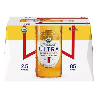 Cerveza Ultra Michelob Pure Gold 18 Pack \u002F355 Ml | Envío gratis