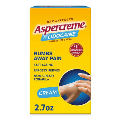 Crema Para Aliviar El Dolor Con Lidocaína. Aspercreme Fragancia Neutro | Meses sin interés