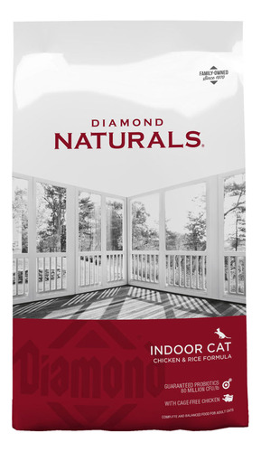 Diamond Naturals Alimento Adult Cat Indoor 7.5kg
