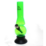 Bong De Acrílico Squadafum Ultra Resistente Verde + Brinde