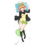 Dakimakura Yotsuba Nakano Waifu Quintill Rellena 64x22  Ml7