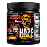 Haze Hardcore - Pré-treino 300g - Growth Supplements Sabor Tutti-frutti