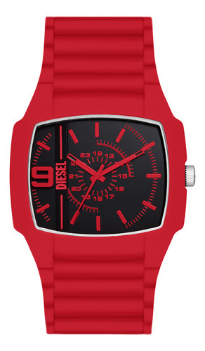 Reloj Hombre Diesel Dz2165 Color Rojo 