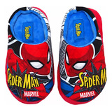 Pantufla Infantil Spiderman Talon Invierno Avenger Araña C