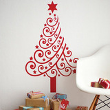 Vinil Decorativo Diseño Arbol De Navidad Christmas Tree 3