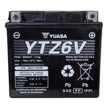 Bateria Yuasa Ytz6 V = Ytx5l Bs Gel Cg Titan 150 Fz Fas