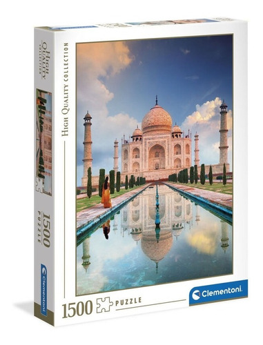 Puzzle Rompecabezas 1500 Pzs Taj Mahal Clementoni 31818