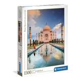Puzzle Rompecabezas 1500 Pzs Taj Mahal Clementoni 31818