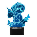 Anime Demon Slayer Tsuyuri Kanawo Figura Led Luz Noche