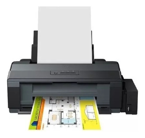 Impresora A Color Simple Función Epson Ecotank L1300 Negra 220v - 240v