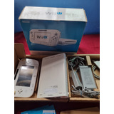 Wiiu Blanco Con Caja Y Manuales Accesorios Originales 