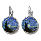 Aretes Van Gogh Noche Estrellada (1par)