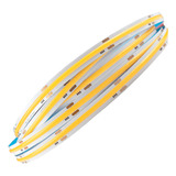 Tira Neon Led Flexible Cob 5m 24v + Fuente Blanca O Calida