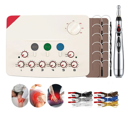 Acupuntura Fisioterapia Estimulación Muscular Masajeador