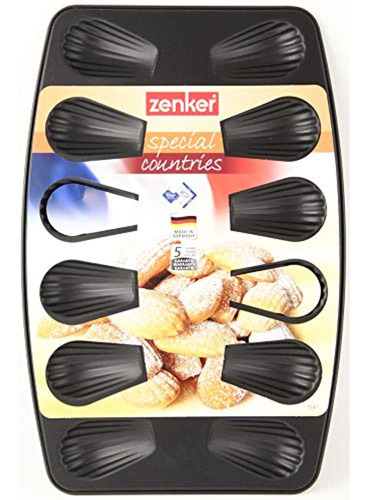 Zenker 7541 12er-madeleines Baking Dish, Special Countries