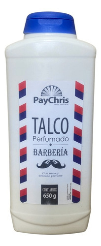 Talco Perfumado Barberia 650g Paychris