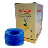 Cable Utp Arwen Cat5e Interior Azul Rollo 305mts