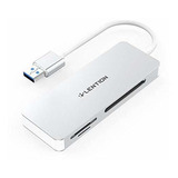 Lector De Tarjetas Lention Usb 3.0 A Cf / Sd / Micro Sd, Ada