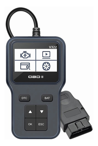 V322 Obd2 Bluetooth Escáner Automotriz Conecta Y Reproduce