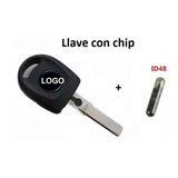 Llave Con Chip Volkswagen Vw Golf Jetta Bora Beetle