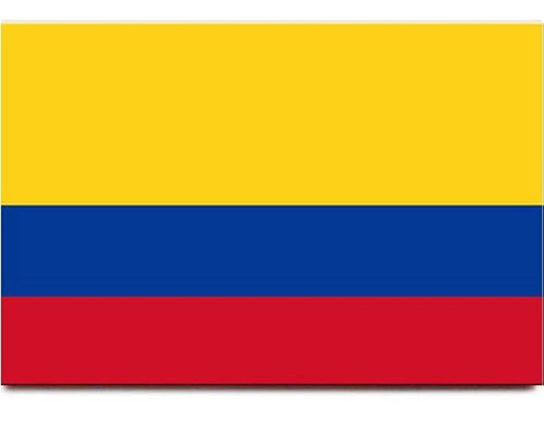 Imán De Nevera Bandera De Colombia Souvenir De Viaje