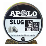 Lata De Diabolos Apolo Slug X250 Uds (1.36g/21gr) (5.5mm)