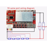  Modulo De Batería De Carga 5s 50a De Litio 18650 Lifepo Bms